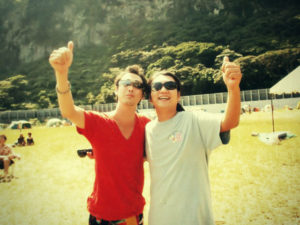 Last summer trip 2009 神津島 DJ Masa & DJ Van